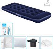 Bestway Luchtbed - 1-Persoons - 76 x 185 x 28 cm - Blauw