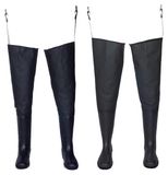 Bottes de pêche Classic - 100% imperméable - noir et vert