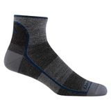 Darn Tough 1715 1/4 Lightweight Heren Sokken Charcoal L
