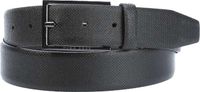 Hugo Boss BOSS leren heren riem - zwart