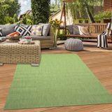 Unidesign Tapis intérieur et extérieur en sisal, adapté pour terrasse et cuisine, couleur vert, dimensions : 240 x 340 cm