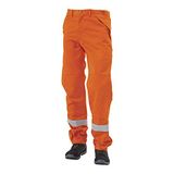 JAK 12101 Antiflame Werkbroek | Oranje | 54L (37/35)