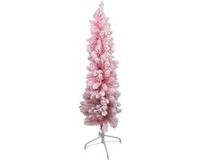 Clayre & Eef Kunstboom Kerstboom 40x40x150 cm Roze Kunststof