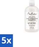 Shea Moisture 5 x Hydratation Quotidienne Shampoo Huile de Coco Vierge 384 ml