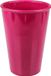 Ornamin - Beker - SAN - herbruikbaar - onbreekbaar - 400ml - braamrood - 10 stuks