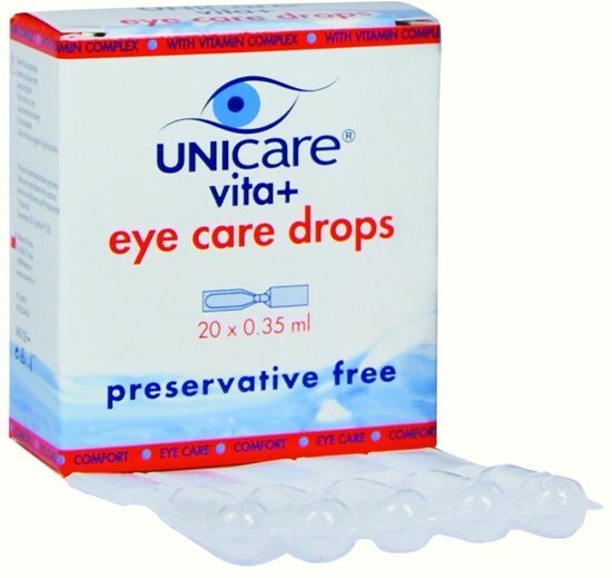 Unicare Vita Eye Care Drops Ampullen 20 x 0.35ml