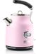 Westinghouse Retro Waterkoker – 1,7L – Elektrische Waterkoker – BPA-vrij – Met Kalkfilter – 2200W – Roze