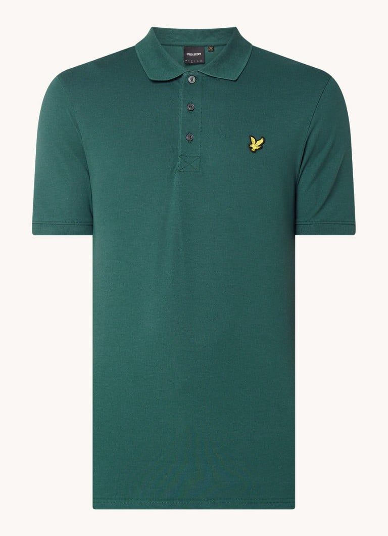 Lyle & Scott Regular Fit Polo - Biologisch Piqué Katoen - Logo