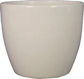 Trendhero B.V. Pot de fleurs Artevasi - Boule Panna - Ø 7,5 x H 6 cm - Céramique/Plastique - Rond - Pana (Blanc cassé)