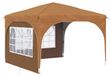 vidaXL Pop-up Feesttent 290 x 290 x 245 cm Beige