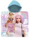 Barbie Kids zwemmen veranderende badjas handdoek | 120x60cm|Super zachte zwembad surfhanddoek en sneldrogende strandlaken, zomer Essentials voor kinderen 3-6 jaar