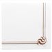 Garcia de Pou 2 x 50 Servetten 40x40cm "Double Point" Wit, motief Maxim Bruin