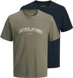 JACK & JONES JUNIOR JJAVERY TEE SS CREW NECK 2PK MP JNR T-shirt Garçons