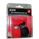 RBR RLT125 set voor en achter, unisex, wit/rood, eenheidsmaat