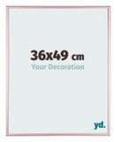 yd. Cadre photo 36x49 cm Aluminium Cuivre