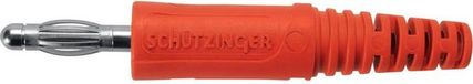 Schützinger DI FK 9 S Ni / RT Veerkorfstekker Rouge