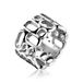 Zinzi Mart Visser by ZINZI zilveren ring breed glad 12mm MVR3