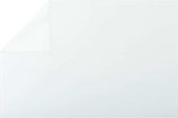 2LIF 2x Rollen raamfolie wit semi transparant 45 cm x 2 meter zelfklevend - Glasfolie - Anti inkijk folie