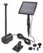 esotec Pompe solaire 1,5/140 Kit pompe de bassin 140l/h, module solaire 1,5Wc, kit d'arroseur 101905 (Kit complet)