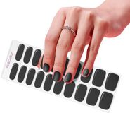 Pink Gellac UV Nagelstickers - Gellak Stickers 0024 Jet Black