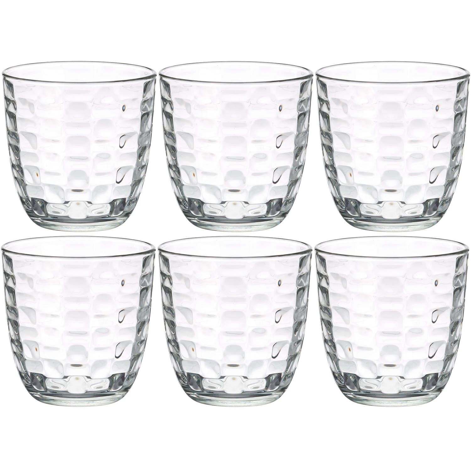 BORMIOLI ROCCO Tumbler Waterglazen/Sapglazen - 300 ml - 12 Stuks - Transparant