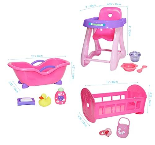 JC Toys - Accessories 81453 Doll Accessories, Pink