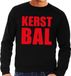 Bellatio Decorations Foute kersttrui - Kerst Bal - zwart - Heren - Maat M