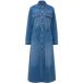 COMMA Middenlange denim jurk dames