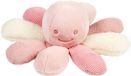 Nattou Lapidou Knuffel Octopus Rammelaar - 26 cm - Roze