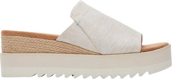 Toms Diana Mule Sandalen Dames - Crème - Maat 42