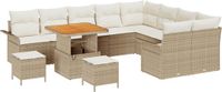 vidaXL Tuinbank Beige