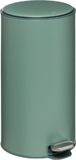 5Five Prullenbak/pedaalemmer Delta - groen - metaal - 30 liter
