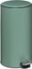 5Five Prullenbak/pedaalemmer Delta - groen - metaal - 30 liter