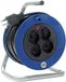 Brennenstuhl 1079185 Kabelhaspel, 15 m, compacte ST Italiaanse stekker, 10/16 A en 4 Italiaanse stopcontacten 10/16 A + Schuko
