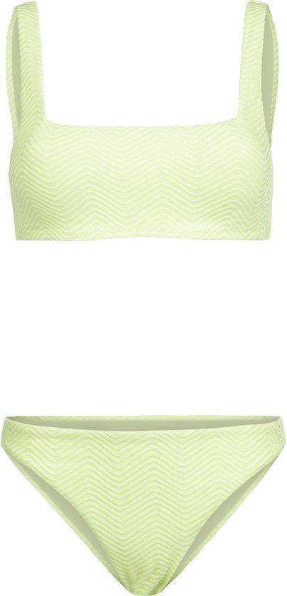 Brunotti Lillio-Chevron Bikini Set Daiquiri Green Dames 36