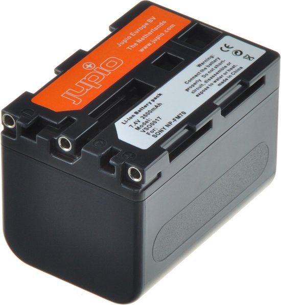 Jupio NP-FM70/FM71 / NP-QM70/QM71 / 803E - Accu Camcorder - VSO0017