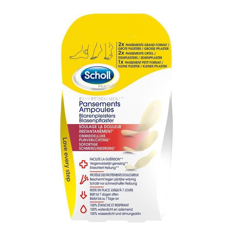 Scholl Blarenpleisters mix 5st