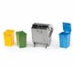 Bruder 02607 - Accessoires vuilnisbakken set, 4 vuilnisbakken