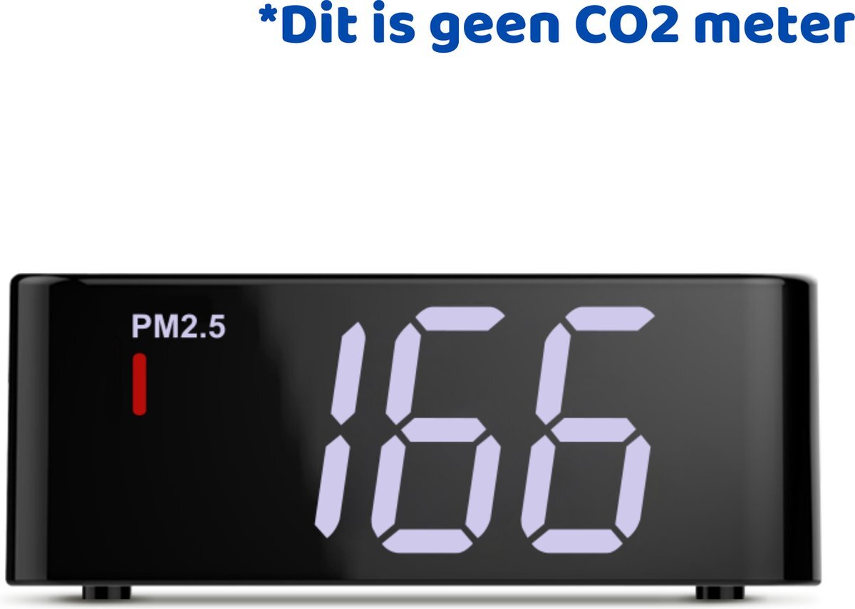 Airvital Fijnstofmeter - Luchtkwaliteitsmeter - PM2.5