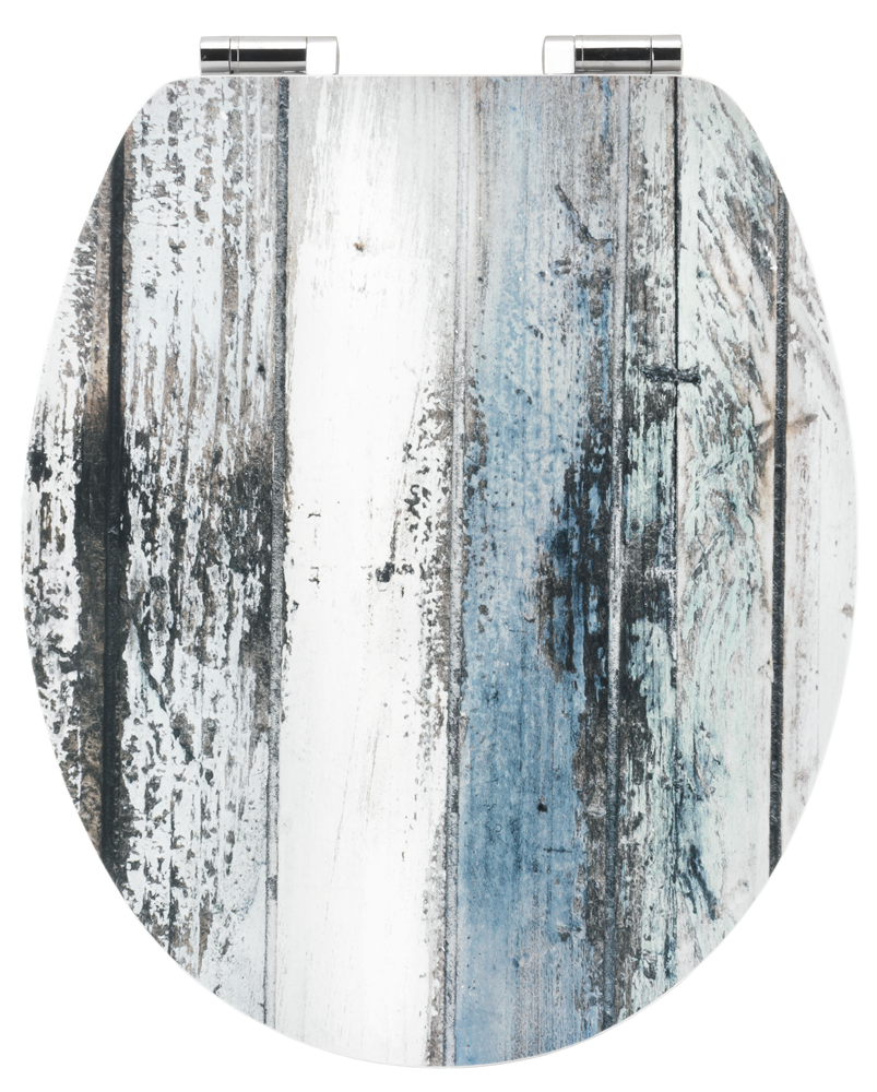 Cornat Wc-bril Art of Acryl "Wooden" - Elegant acryl oppervlak - Hoogwaardige houten kern - softclosemechanisme & snelle bevestiging - comfortabel zitgevoel/toiletbril/wc-deksel / KSDSC308