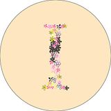 Bonateks Ronde digitaal bedrukte muismat, antislip onderkant, voor kantoor en thuis, diameter: 22 cm