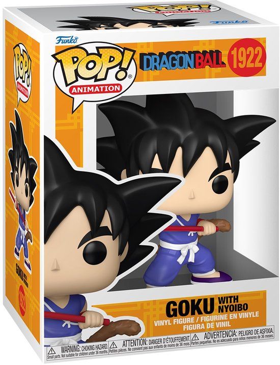 Funko Pop! Animation: Dragon Ball - Goku With Nyoibo #1922