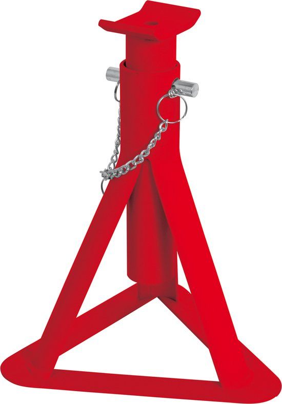 Carpoint Assteunen 2 ton staal rood 2 stuks