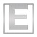 IF Helvetica Clip-On Letter Bladwijzer - E