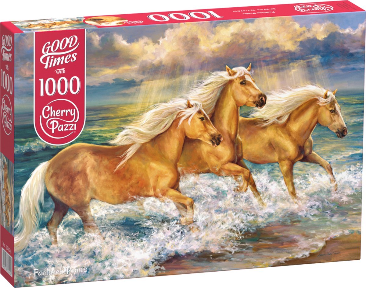 Cherrypazzi Fantasea Ponies Puzzel 1000 Stukjes