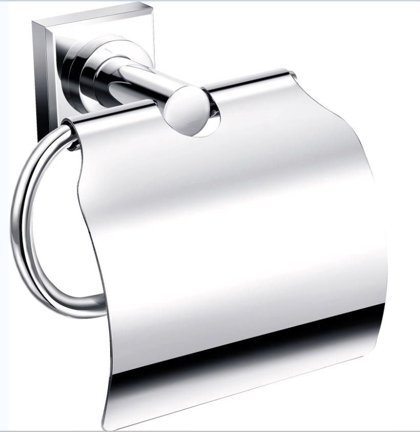 Best Design Viera Toiletrolhouder met klep chroom - Metaal