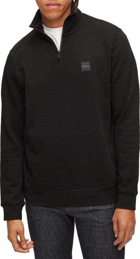 BOSS ORANGE Zetrust Sweater - Men - Black - Size L