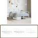 vidaXL Bedframe - Metaal - Wit - 120x200 cm