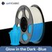 PLA filament phosphorescent - filament pour imprimante 3D - Lumineux dans le noir - Écologique - Convient aux imprimantes 3D FDM - Durée de conservation 2 ans - Bleu foncé