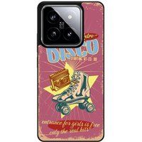 Retro Disco Versterkt Hard Hoesje - Compatibel met Xiaomi 14